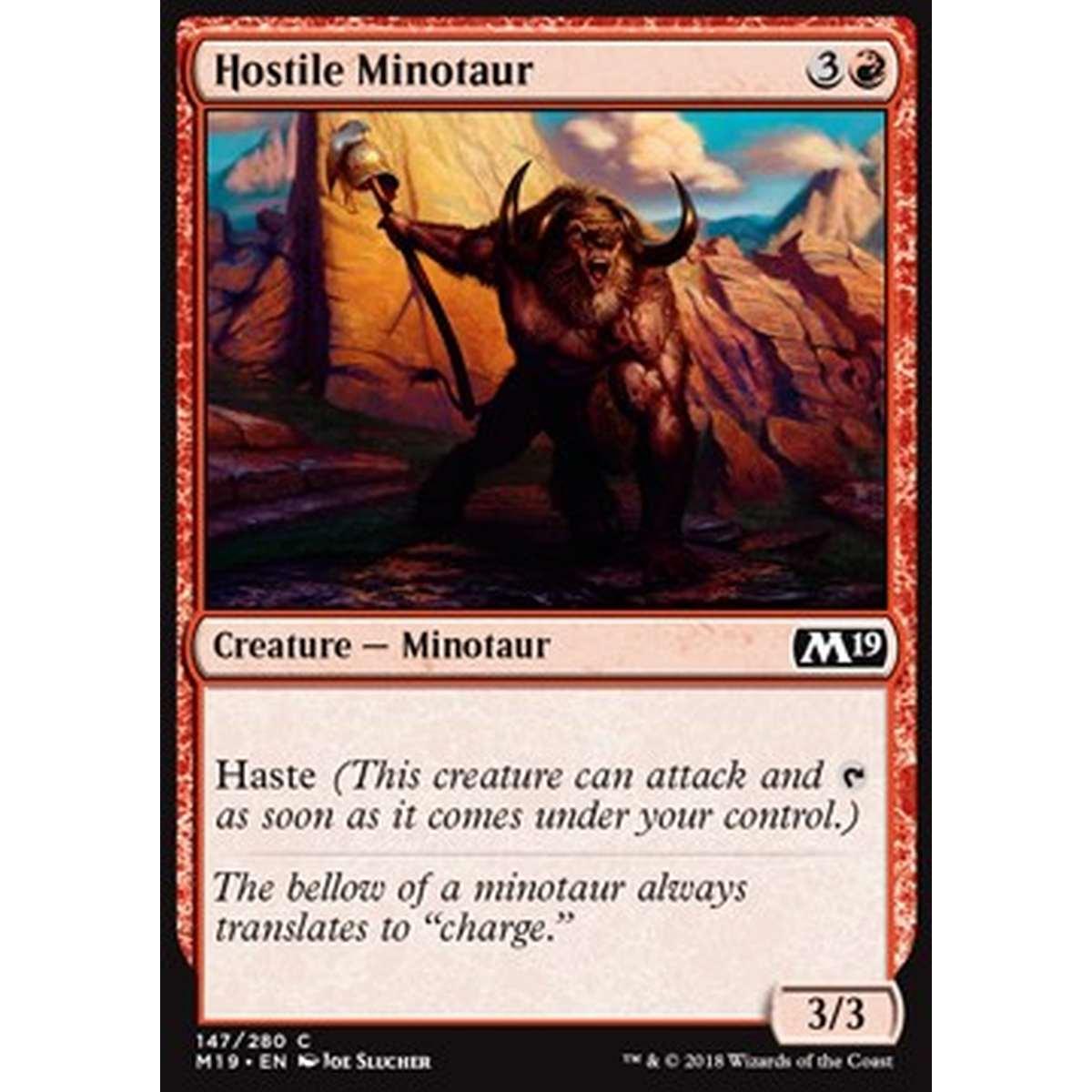 Hostile Minotaur - Minotauro Ostile - [M19] [NM]