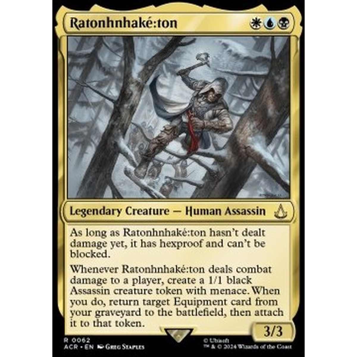 RatonhnhakÃ©êžton - RatonhnhakÃ©êžton - [ACR] [NM] [Foil]