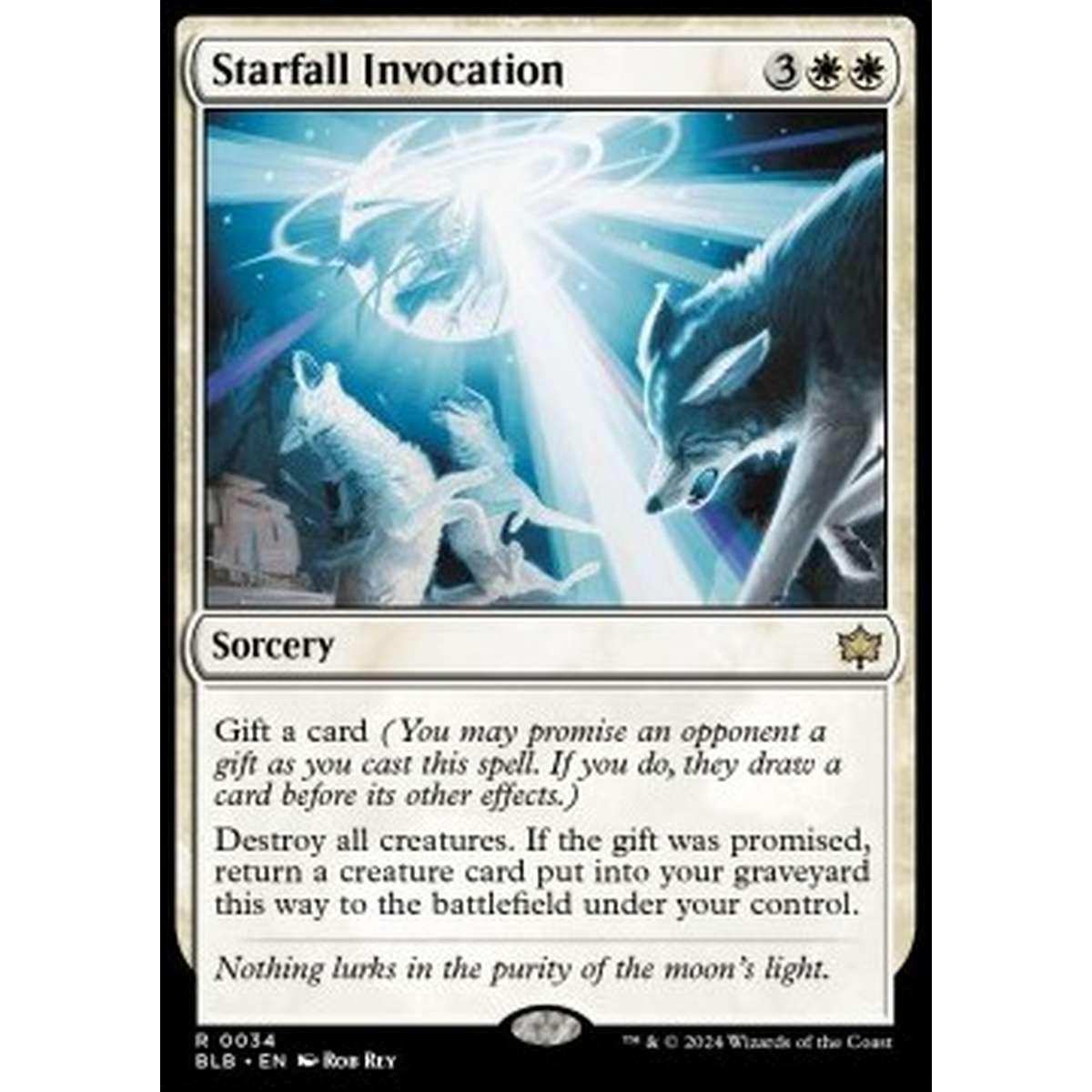 Starfall Invocation - Starfall Invocation - [BLB] [NM] [Foil]