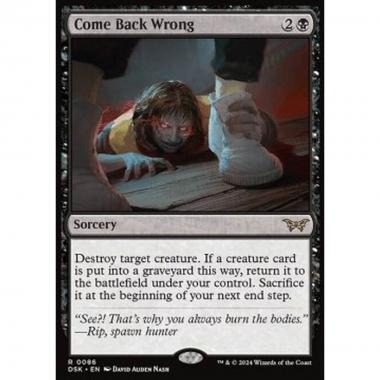 Come Back Wrong - Come Back Wrong - [DSK] [NM]