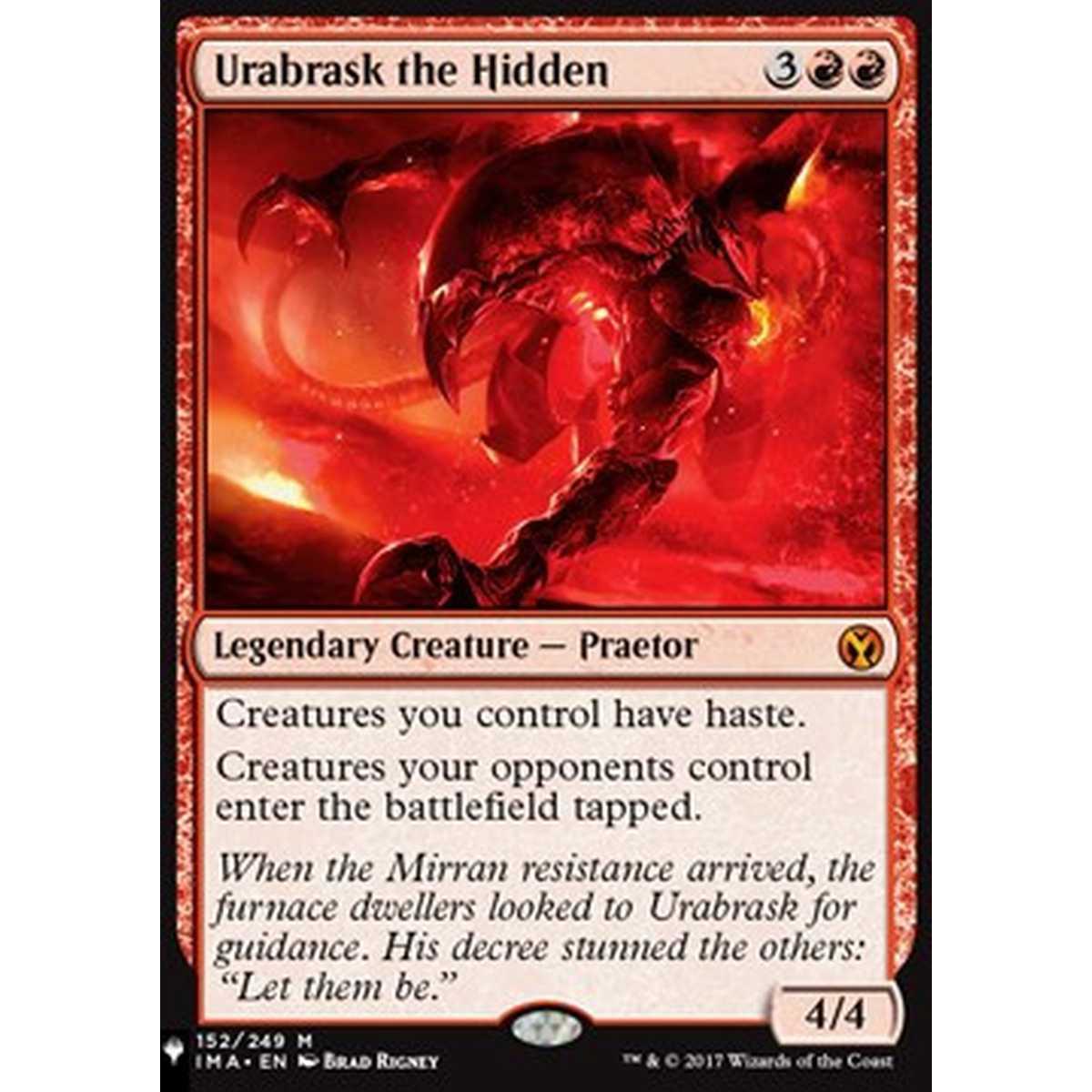 Urabrask the Hidden - Urabrask the Hidden - [ZNL] [NM]