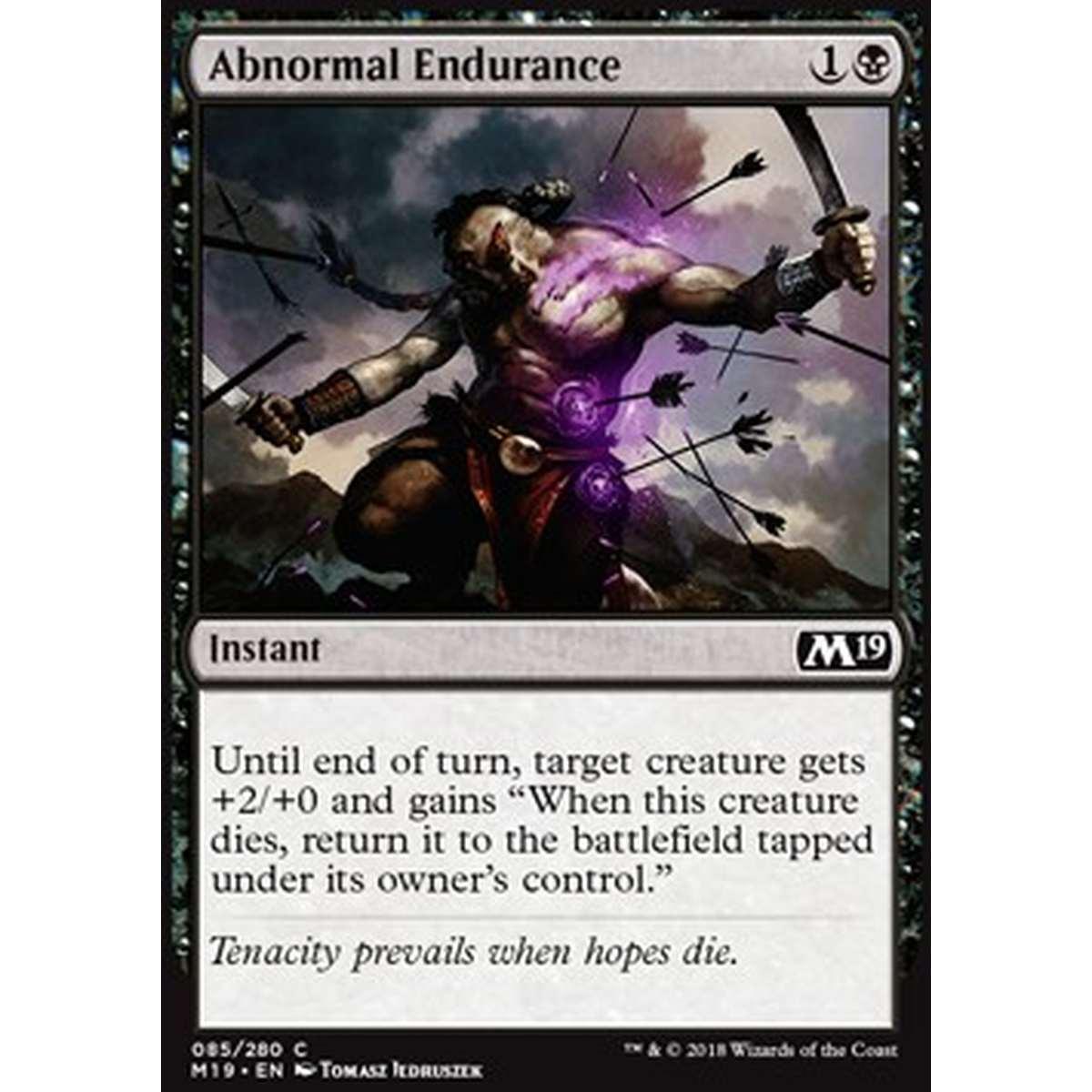 Abnormal Endurance - Resistenza Anomala - [M19] [NM]
