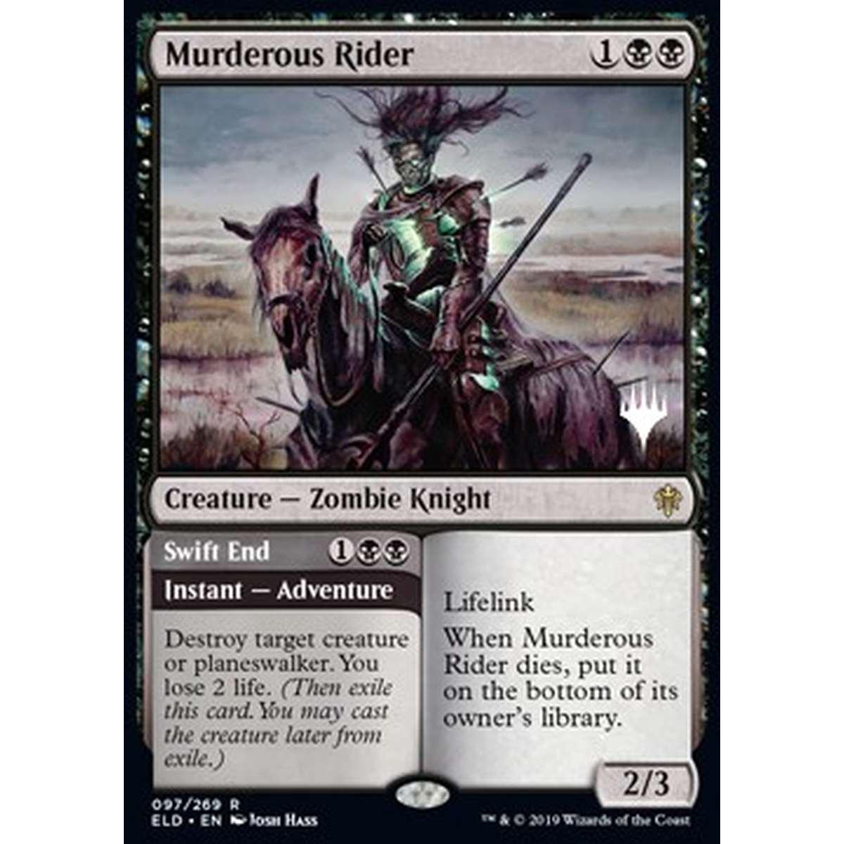 Murderous Rider // Swift End (V.2) - Cavalcante Omicida // Fine Repentina (V.2) - [PELD] [NM] [Foil]