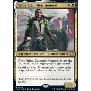 Jirina, Dauntless General - Jirina, Dauntless General - [MAT] [NM] [Foil]