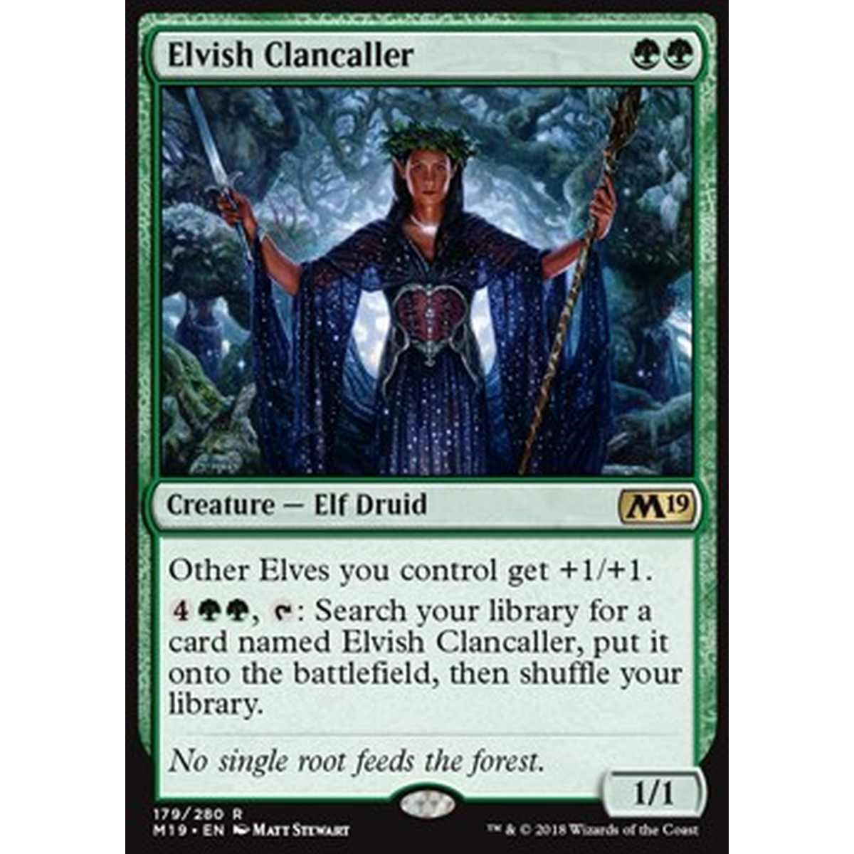 Elvish Clancaller - Convocaclan Elfica - [M19] [EX]