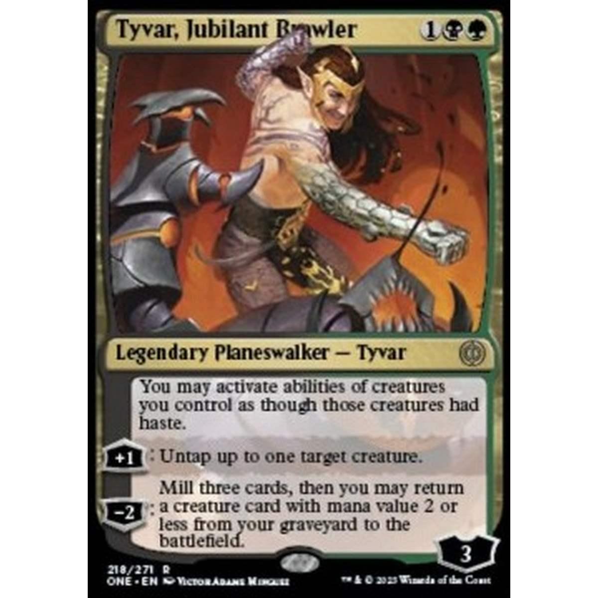 Tyvar, Jubilant Brawler - Tyvar, Jubilant Brawler - [ONE] [NM]