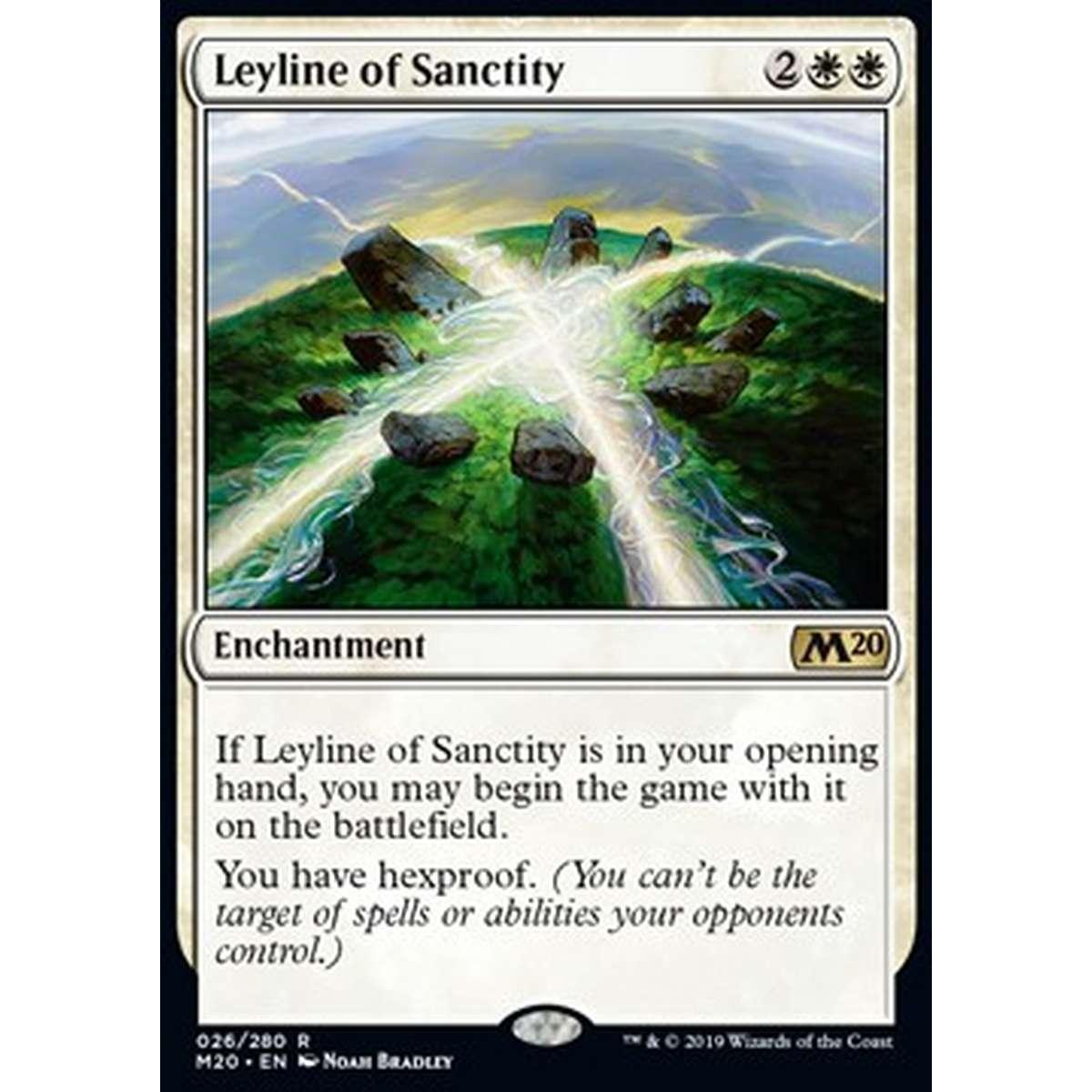 Leyline of Sanctity - Leyline of Sanctity - [M20] [NM]