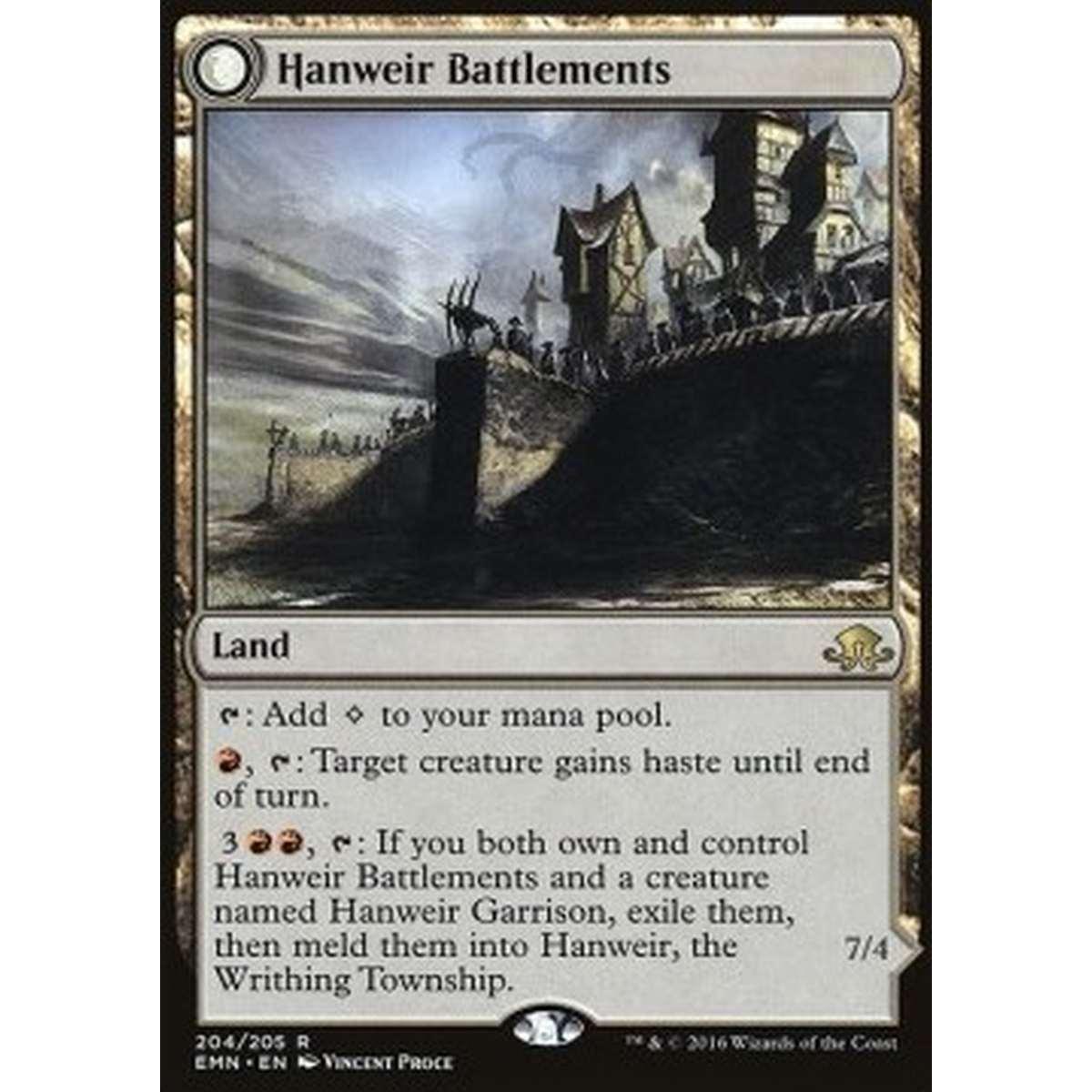 Hanweir Battlements / Hanweir, the Writhing Township - Bastioni di Hanweir - [EMN] [EX]