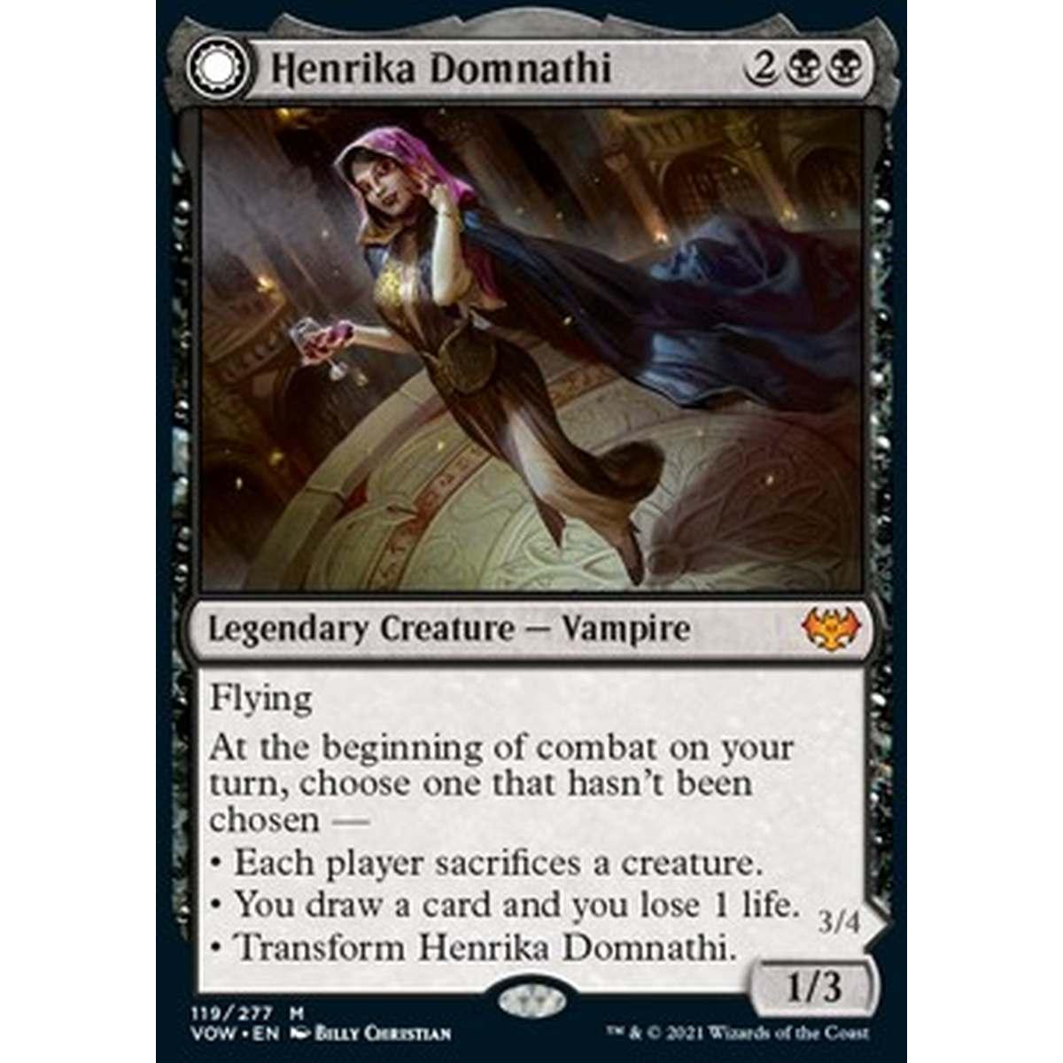 Henrika Domnathi // Henrika, Infernal Seer - Henrika Domnathi // Henrika, Infernal Seer - [VOW] [NM]