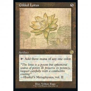 Gilded Lotus (V.2) - Loto Dorato (V.2) - [BRR] [NM]