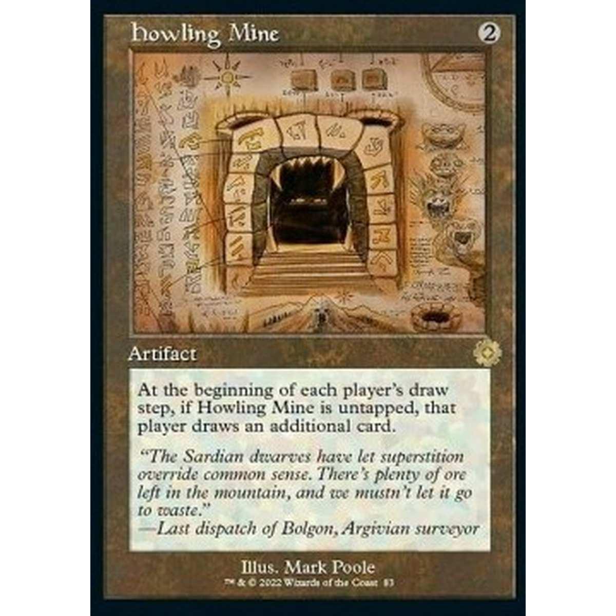 Howling Mine (V.2) - Miniera Ululante (V.2) - [BRR] [NM]