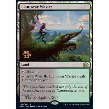 Llanowar Wastes (V.1) - Distese di Llanowar (V.1) - [PBRO] [NM] [Foil]