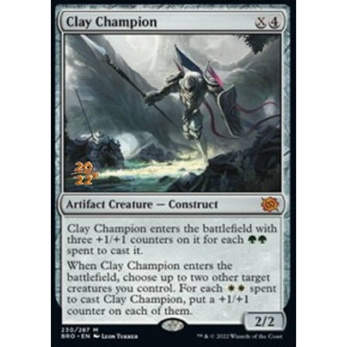 Clay Champion (V.1) - Campione d'Argilla (V.1) - [PBRO] [NM] [Foil]