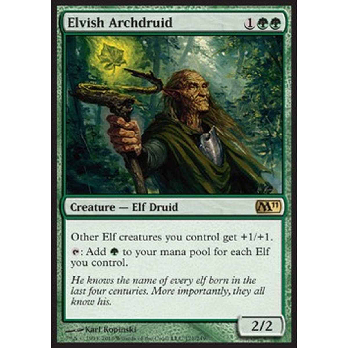 Elvish Archdruid - Elvish Archdruid - [M11] [EX]