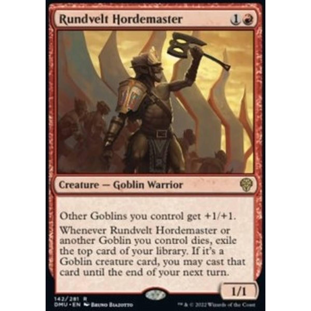 Rundvelt Hordemaster - Signore dell'Orda di Rundvelt - [DMU] [NM]