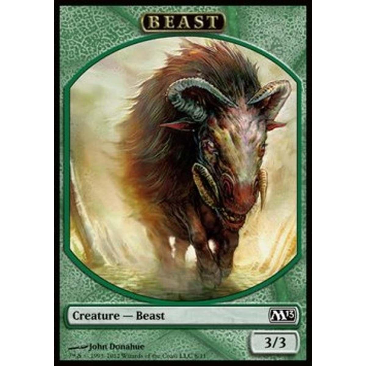 Beast Token (Green 3/3) - Beast Token (Green 3/3) - [M13] [NM]