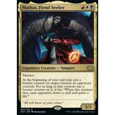 Mathas, Fiend Seeker - Mathas, Fiend Seeker - [2X2] [NM] [Foil]