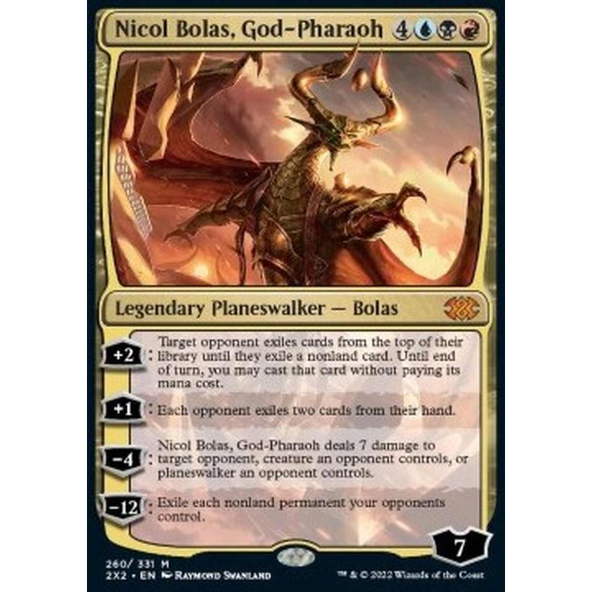 Nicol Bolas, God-Pharaoh - Nicol Bolas, God-Pharaoh - [2X2] [NM]