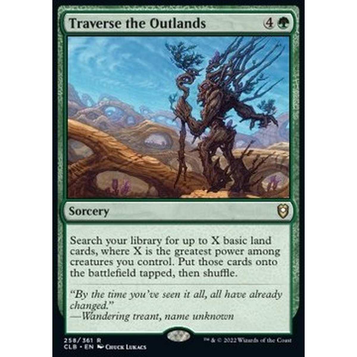 Traverse the Outlands - Traverse the Outlands - [CLB] [NM] [Foil]