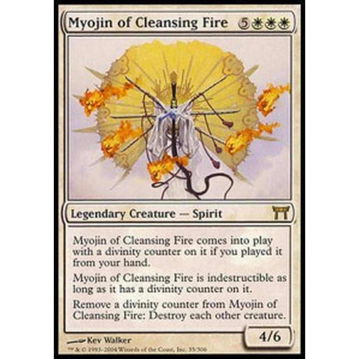 Myojin of Cleansing Fire - Myojin of Cleansing Fire - [CHK] [EX]