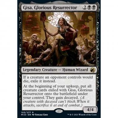 Gisa, Glorious Resurrector (V.1) - Gisa, Resuscitatrice Gloriosa (V.1) - [PMID] [NM] [Foil]