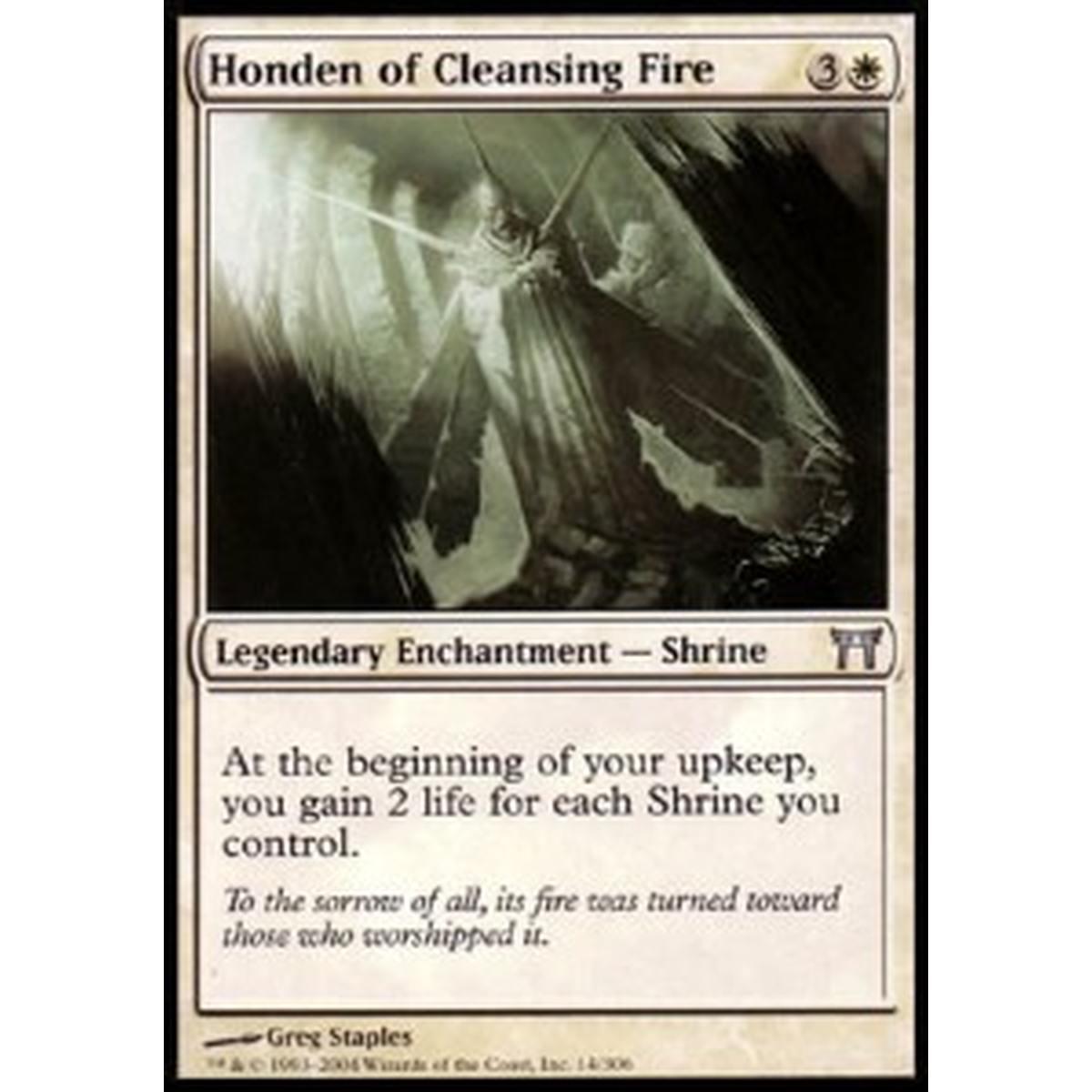 Honden of Cleansing Fire - Honden del Fuoco Purificatore - [CHK] [EX]