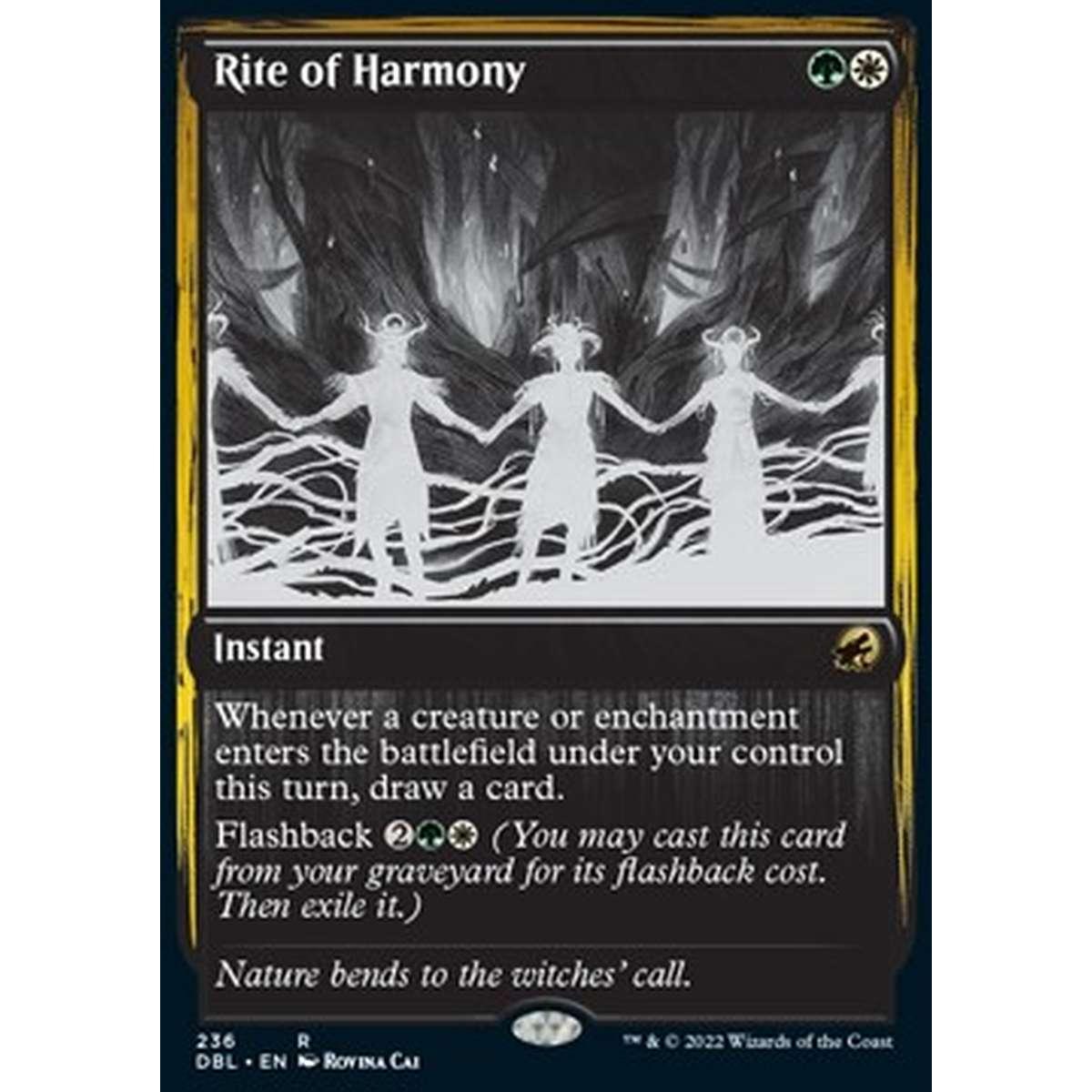 Rite of Harmony - Rite of Harmony - [DBL] [NM]