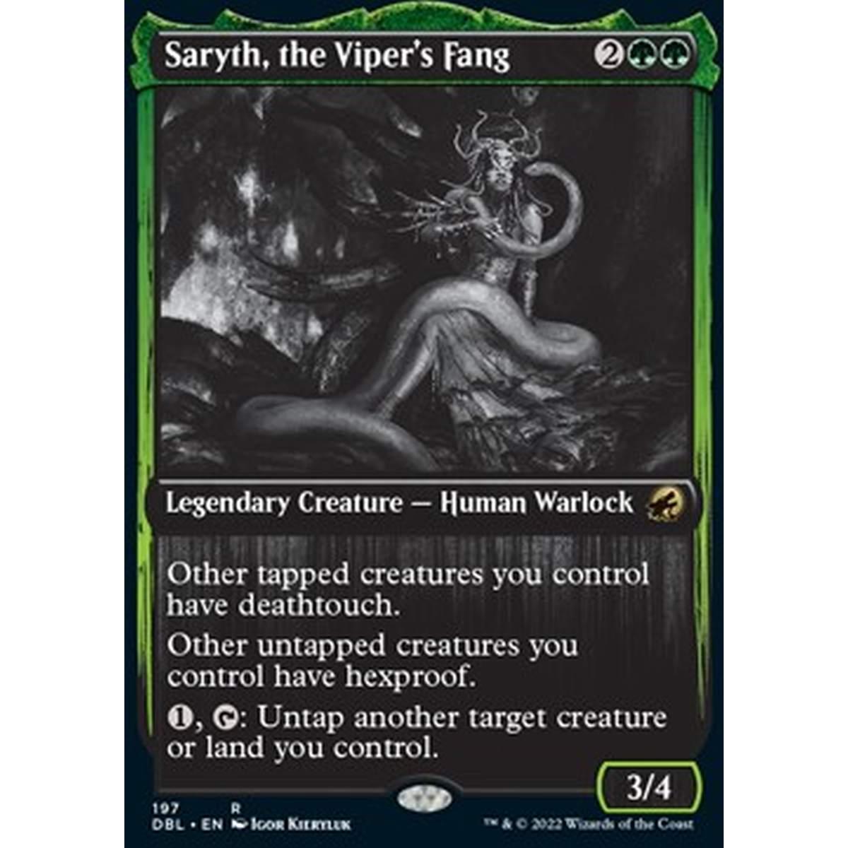 Saryth, the Viper's Fang - Saryth, the Viper's Fang - [DBL] [NM]