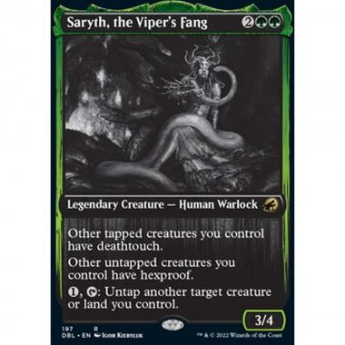 Saryth, the Viper's Fang - Saryth, the Viper's Fang - [DBL] [NM]