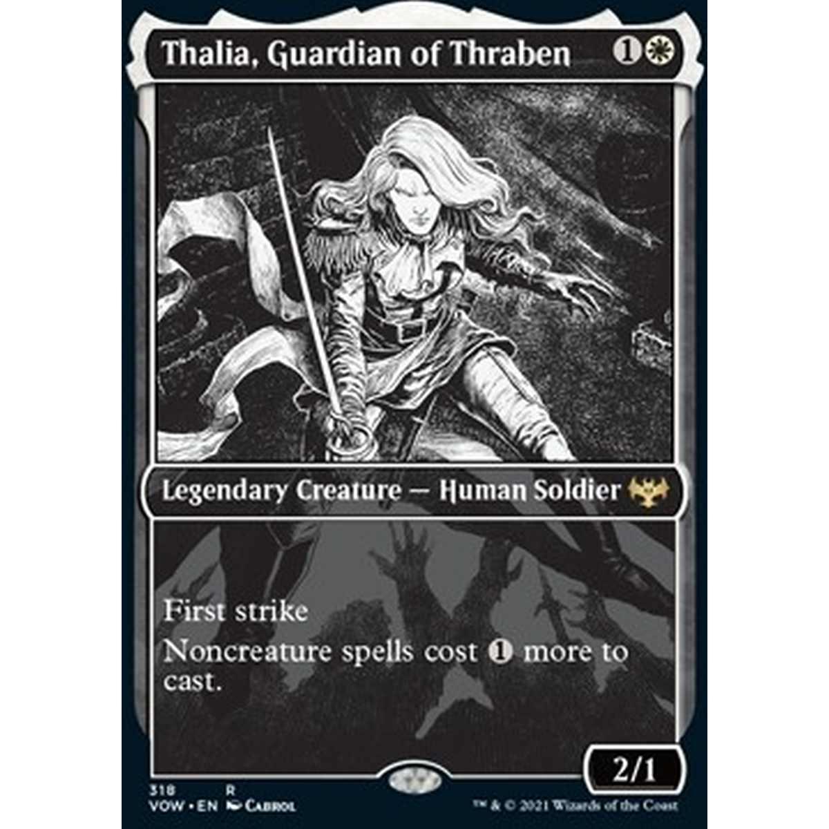 Thalia, Guardian of Thraben (V.1) - Thalia, Protettrice di Thraben (V.1) - [XVOW] [NM]
