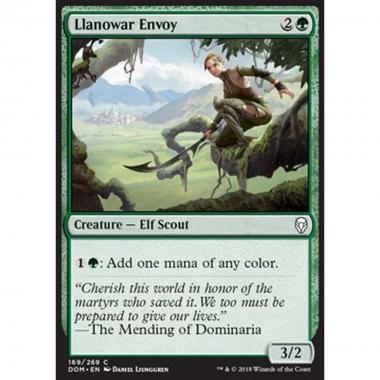 Llanowar Envoy - Inviata di Llanowar - [DOM] [NM]