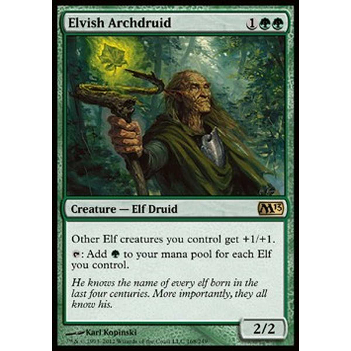 Elvish Archdruid - Elvish Archdruid - [M13] [EX]