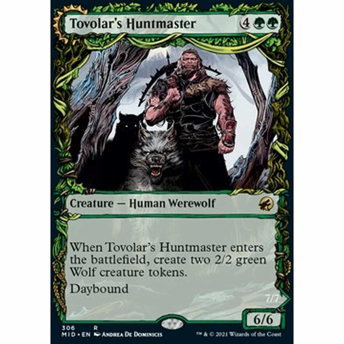 Tovolar's Huntmaster // Tovolar's Packleader - Capocaccia di Tovolar // Capobranco di Tovolar - [XMID] [NM] [Foil]