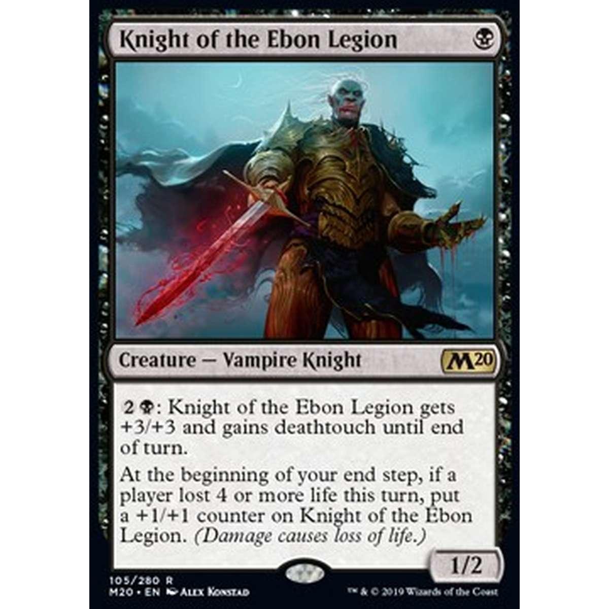 Knight of the Ebon Legion - Knight of the Ebon Legion - [M20] [NM]