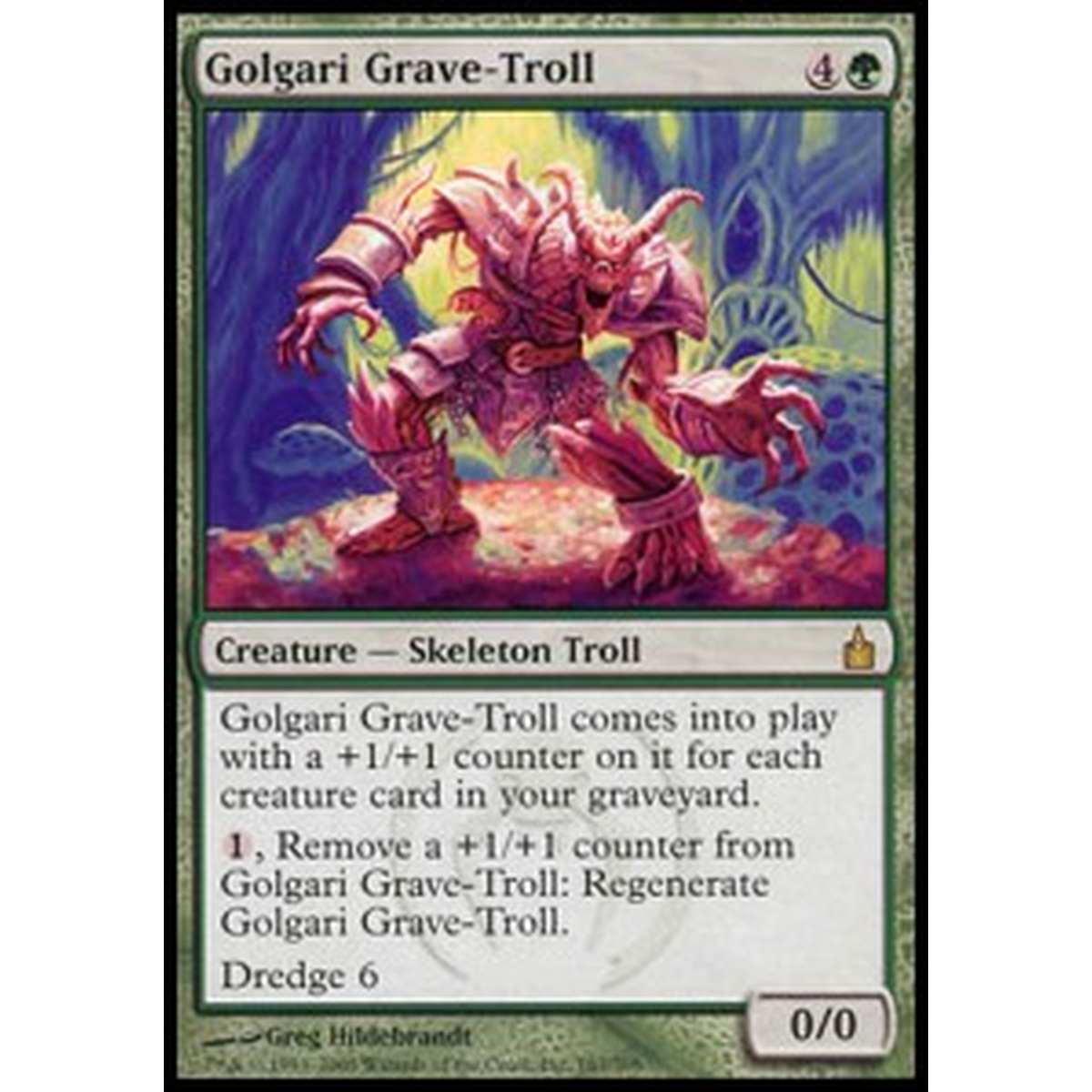 Golgari Grave-Troll - Troll della Tomba Golgari - [RAV] [GD]