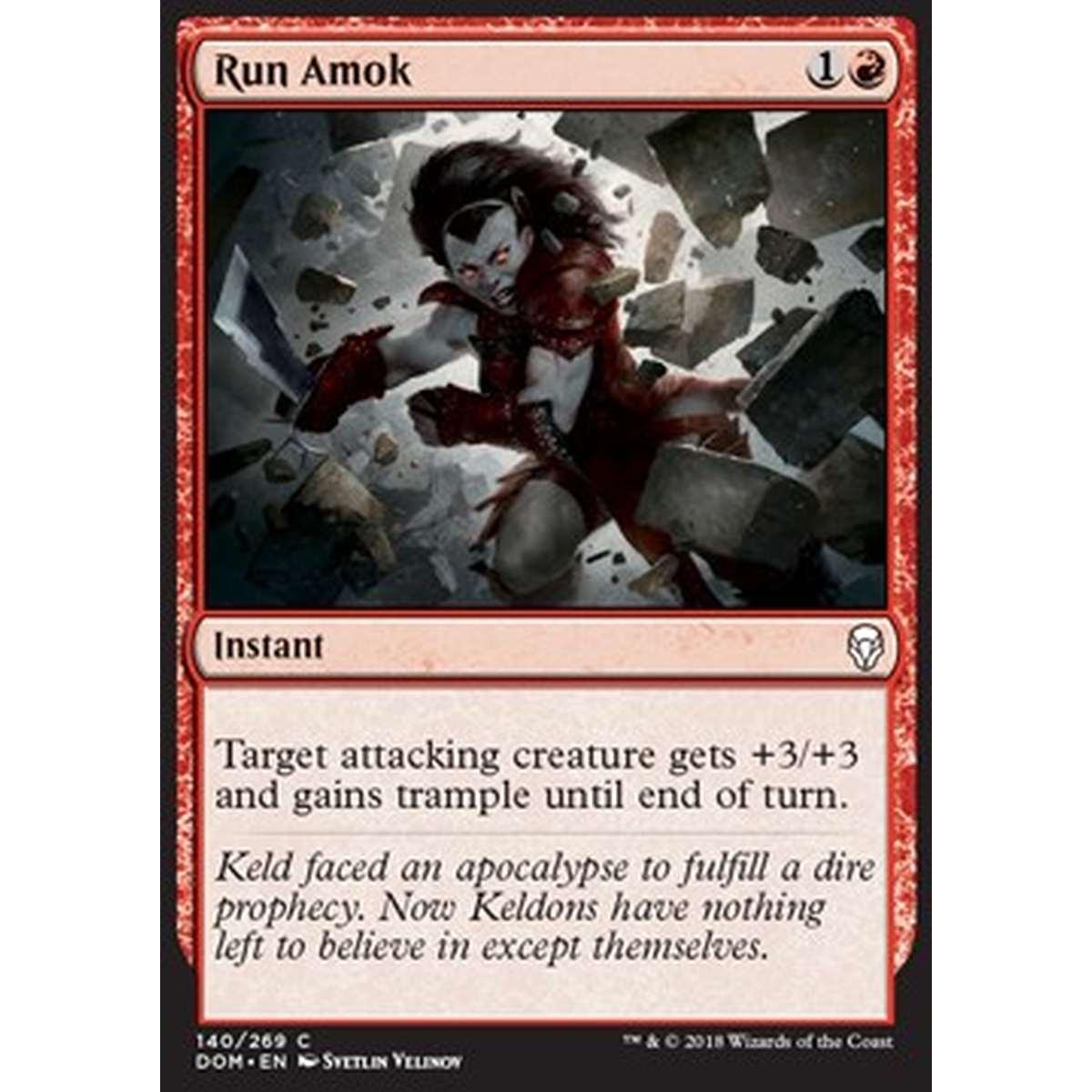 Run Amok - Perdere il Controllo - [DOM] [NM]