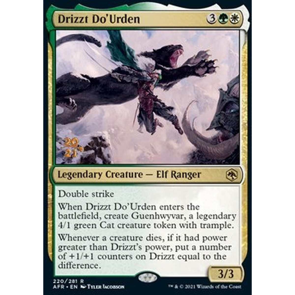 Drizzt Do'Urden (V.1) - Drizzt Do'Urden (V.1) - [PAFR] [NM] [Foil]