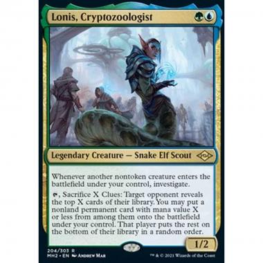 Lonis, Cryptozoologist - Lonis, Cryptozoologist - [MH2] [NM] [Foil]