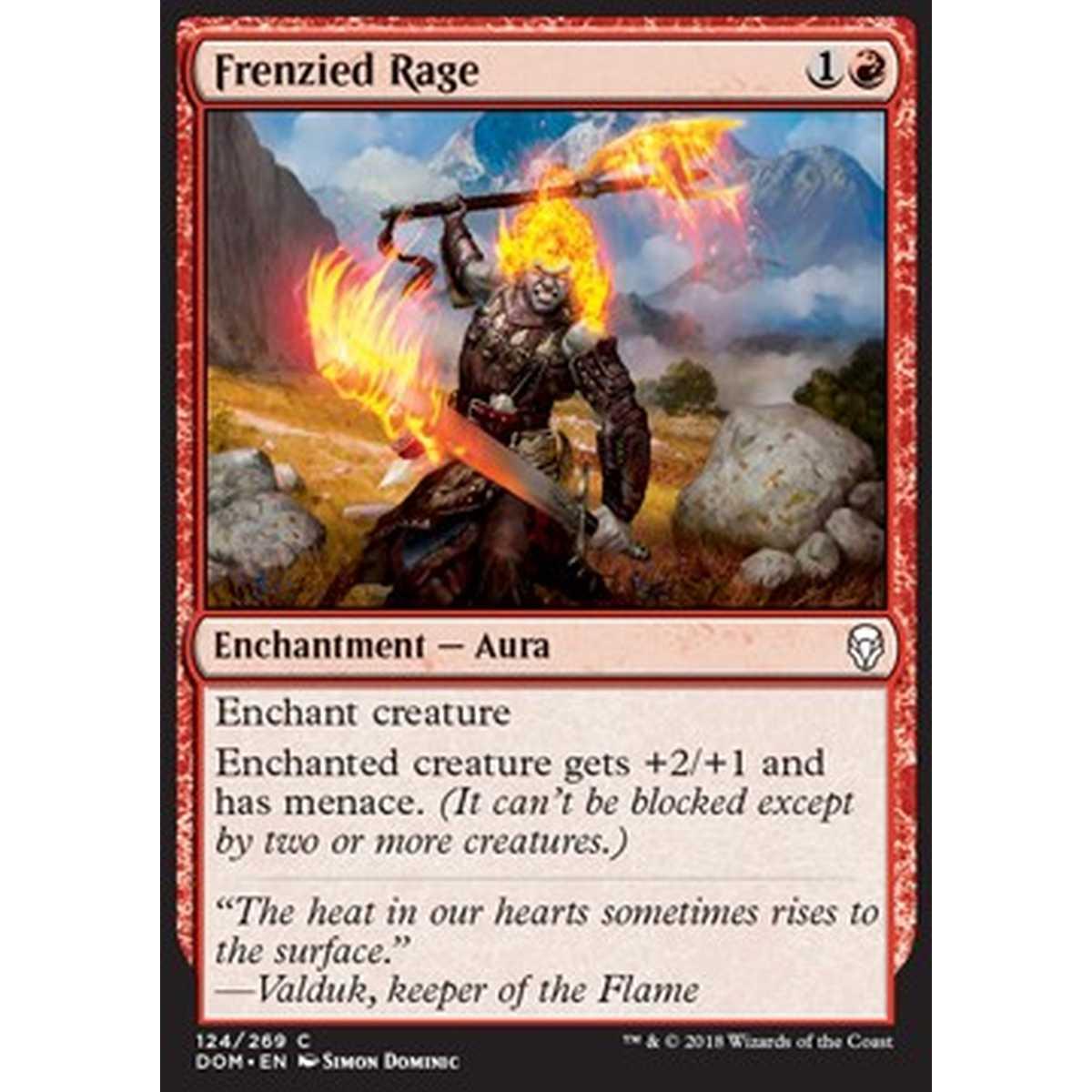 Frenzied Rage - Furia Frenetica - [DOM] [NM]