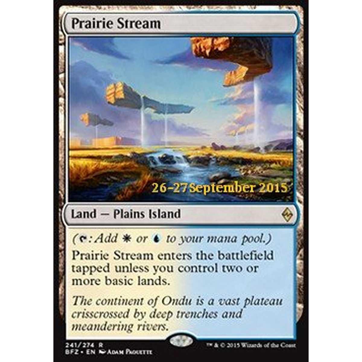 Prairie Stream - Ruscello nella Prateria - [PBFZ] [NM] [Foil]