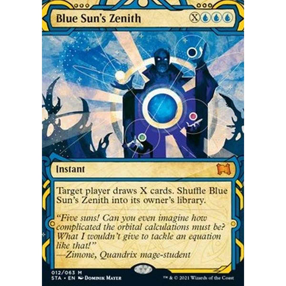 Blue Sun's Zenith (V.1) - Zenit del Sole Blu (V.1) - [STA] [NM]