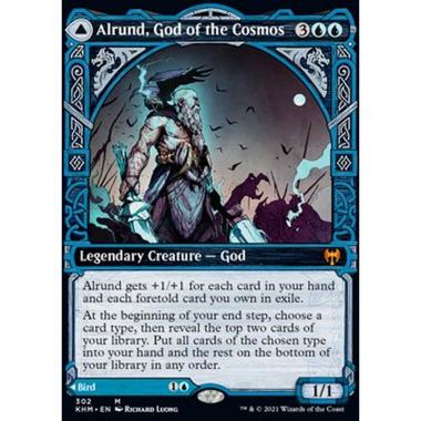 Alrund, God of the Cosmos // Hakka, Whispering Raven - Alrund, Dio del Cosmo // Hakka, Corvo Sussurrante - [XKHM] [NM]