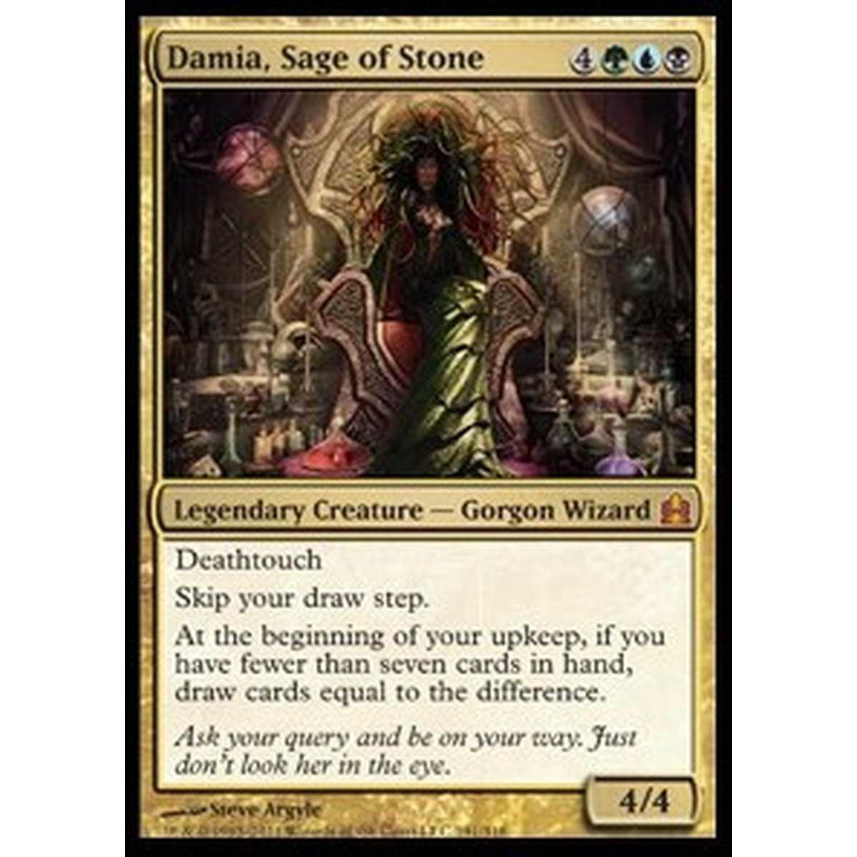 Damia, Sage of Stone (V.1) - Damia, Saggia di Pietra (V.1) - [CMD] [EX]