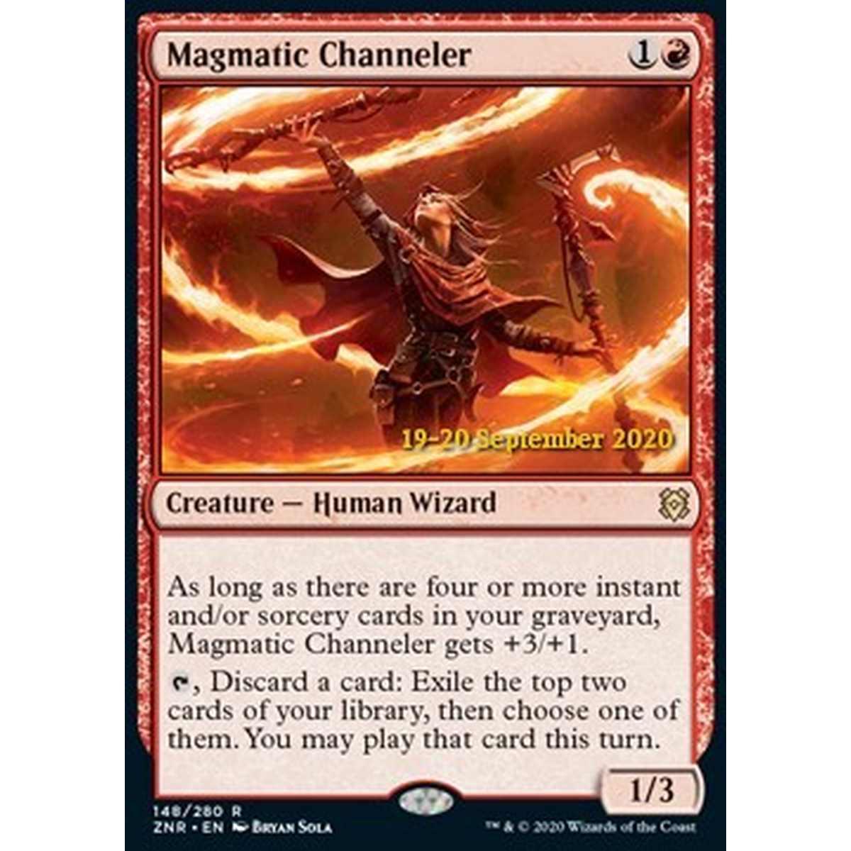 Magmatic Channeler (V.2) - Incanalatrice Magmatica (V.2) - [PZNR] [NM] [Foil]
