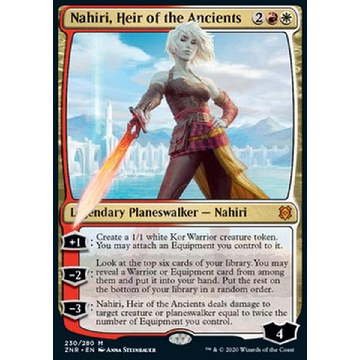 Nahiri, Heir of the Ancients - Nahiri, Heir of the Ancients - [ZNR] [NM]