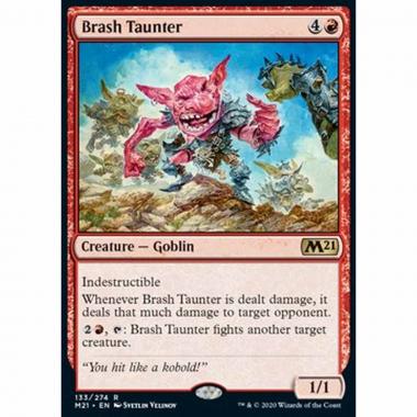 Brash Taunter - Istigatore Sfrontato - [M21] [NM] [Foil]