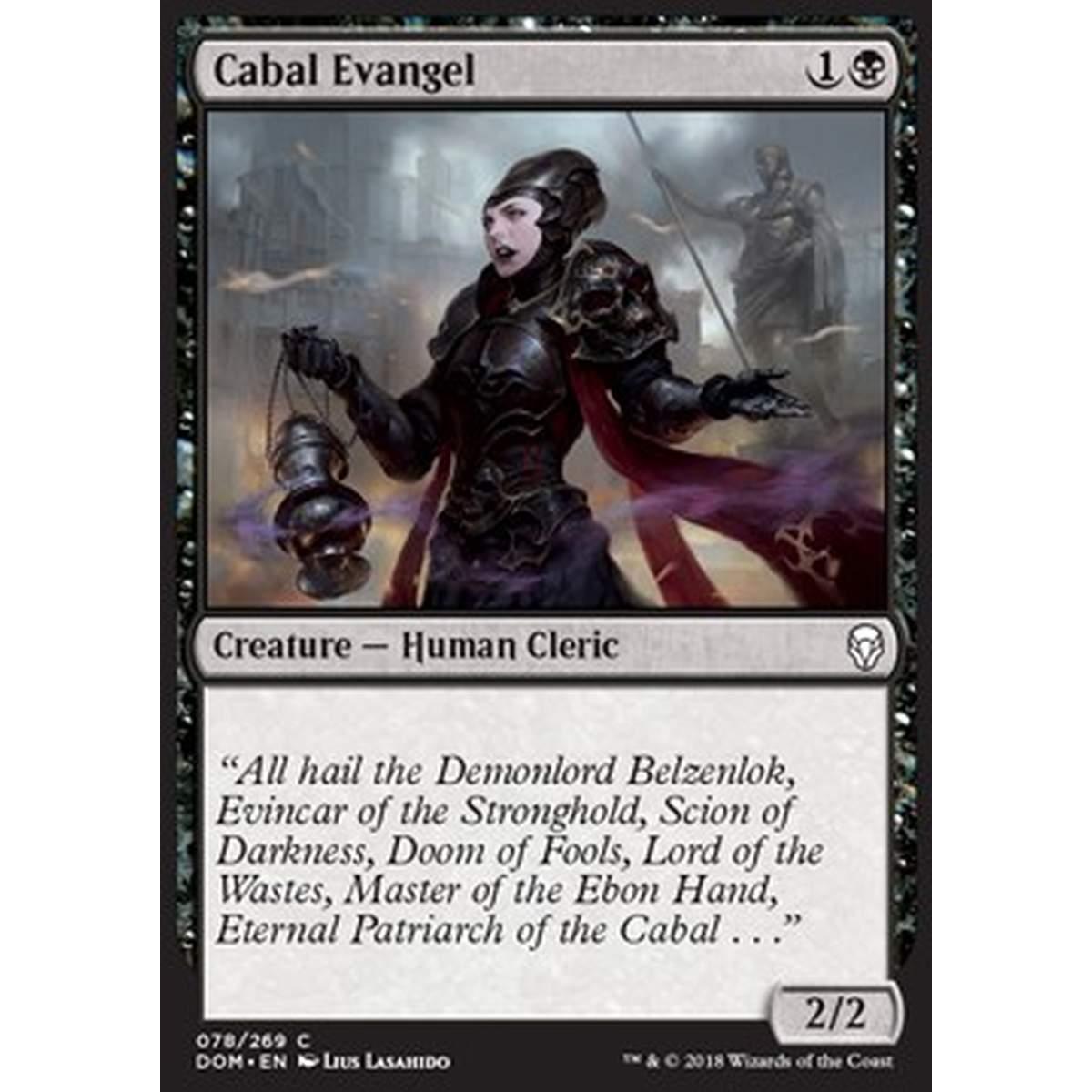 Cabal Evangel - Evangelista della Cabala - [DOM] [NM]
