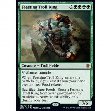 Feasting Troll King - Re dei Troll Gozzovigliante - [ELD] [NM] [Foil]