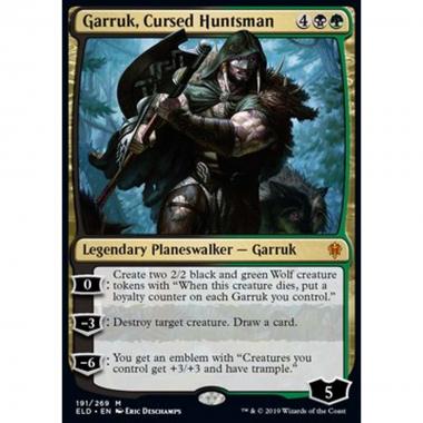 Garruk, Cursed Huntsman - Garruk, Cacciatore Maledetto - [ELD] [NM]