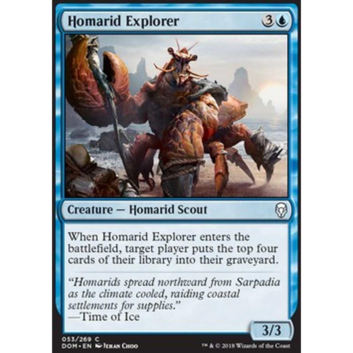 Homarid Explorer - Esploratore Homarid - [DOM] [NM]